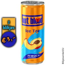 Hot blood, Ice Tea Pfirsich