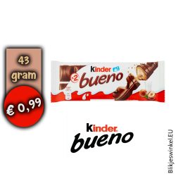 Kinder Bueno, Melk chocolade