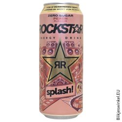Rockstar, Peach (zero sugar)